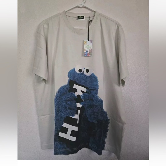 Kith For Sesame Street Cookie Monster Tee XL ✅✅